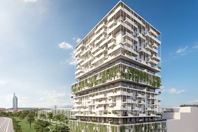 Startschuss für grünes Wohnhochhaus „Taborama“ in Wien-Leopoldstadt